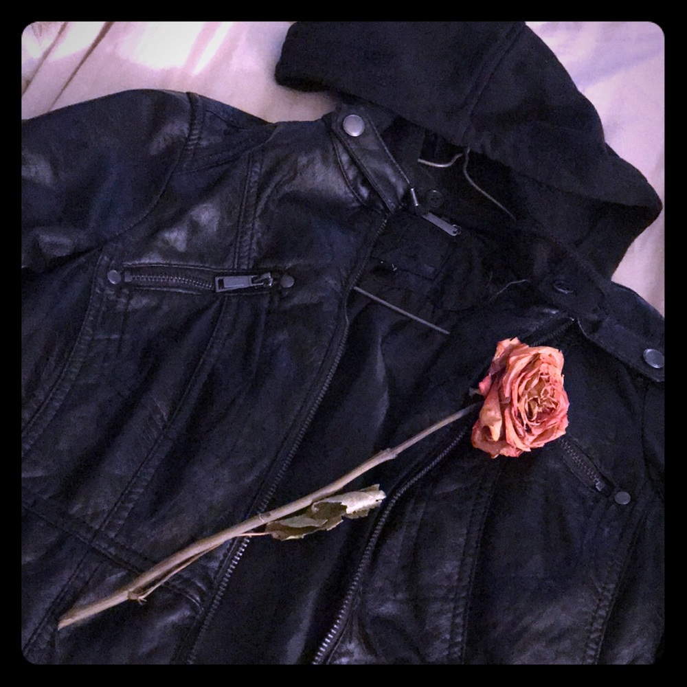 Leather Jacket 🌌🖤🥀